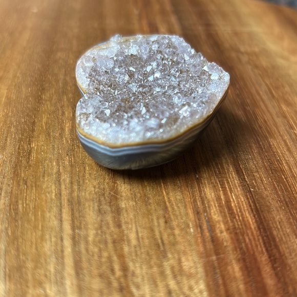 Druzy Agate Heart - Picture 4 of 8